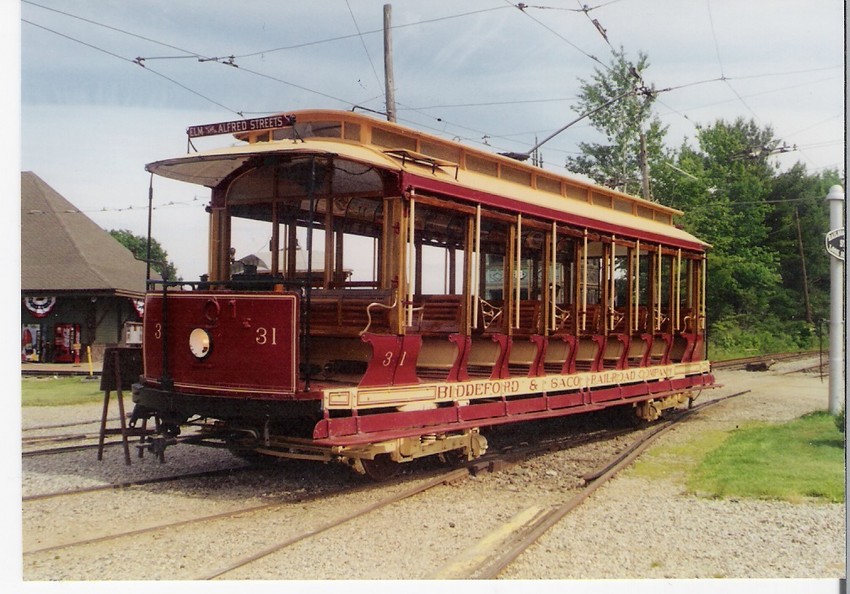 Photo of First Trolley Car Saved