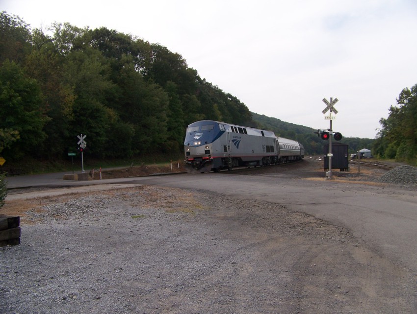 Photo of Amtrak 96 in Tyrone, PA.