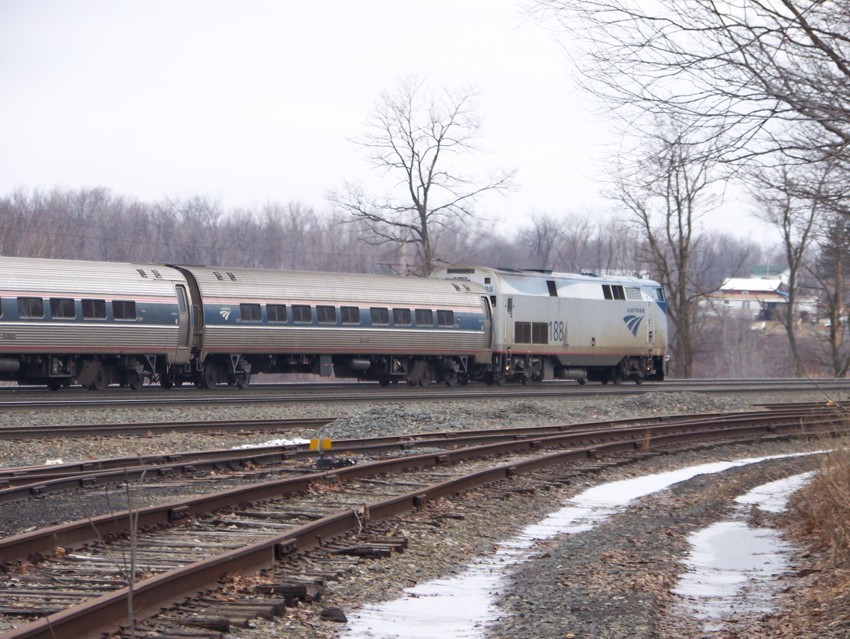 Photo of Amtrak 188 in Cresson, PA.