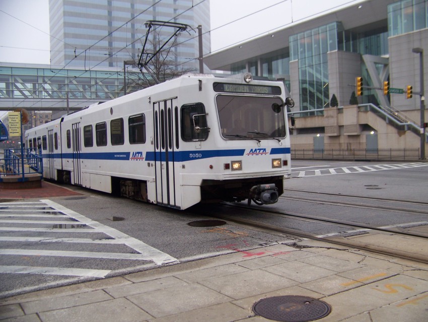 Photo of MTA 5050 in Baltimore, MD.