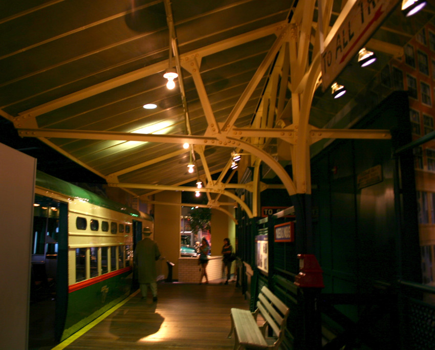 Photo of Chicago EL Station Mockup