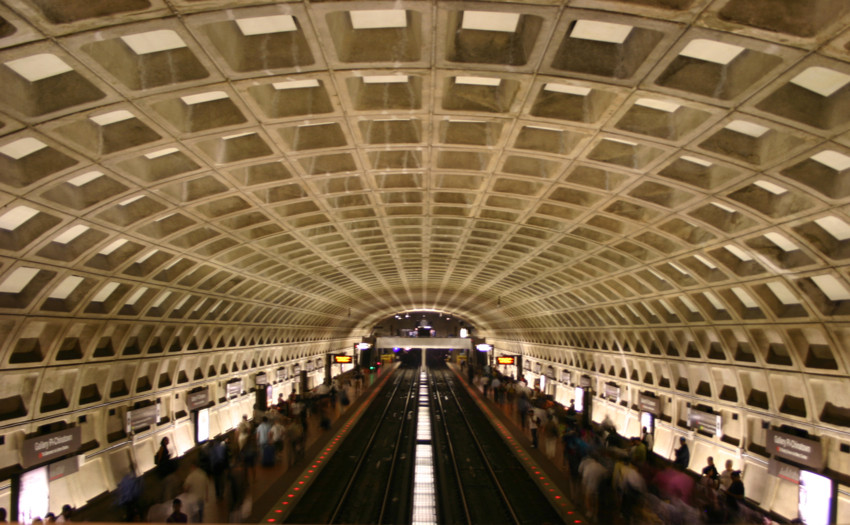 Photo of Washington DC Metro Station
