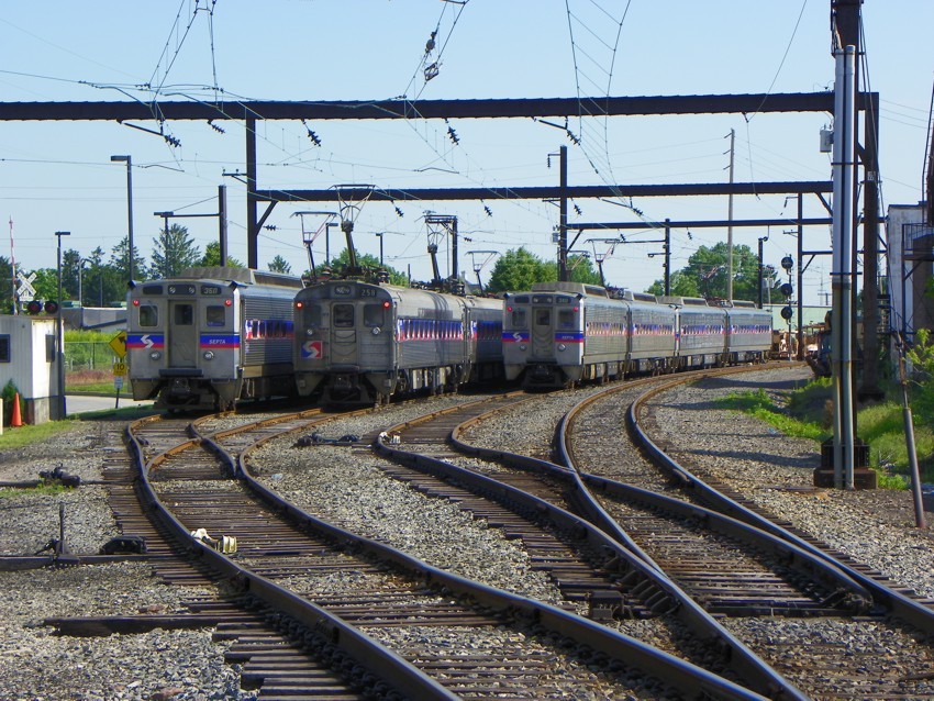 Photo of SEPTA Yard in Lansdale, PA.