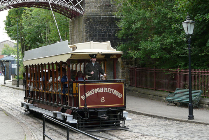 Photo of Blackpool & Fleetwood tram 2 at Crich
