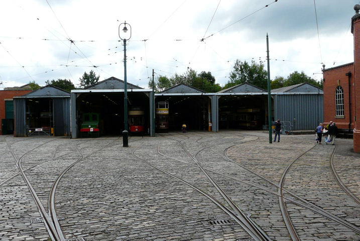 Photo of A view of the shed at Crich