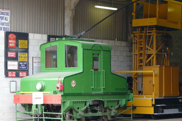 Photo of Blackpool electric locomotive