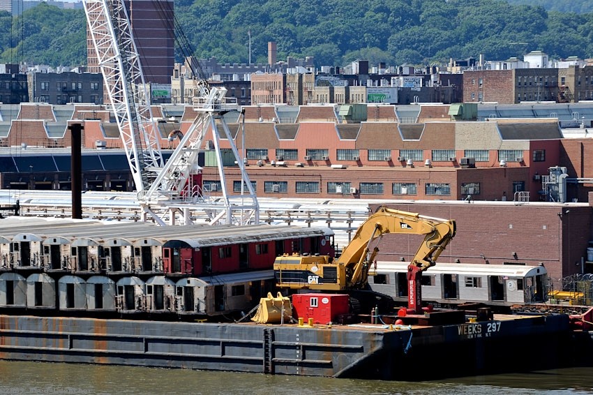 Photo of Weeks Barge at 207th Street Yard and Shops NYC