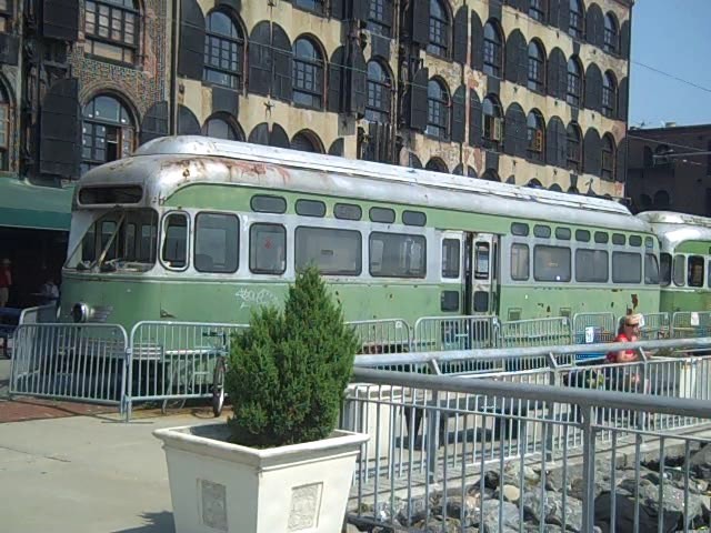 Photo of MBTA PCC #3321 stored at Red Hook