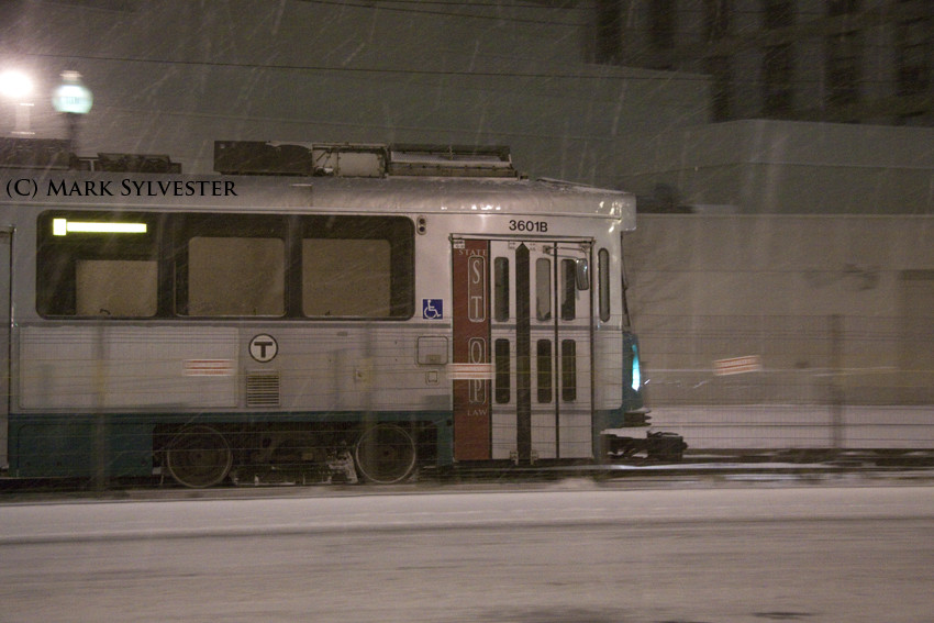 Photo of Type 7s run to keep the E line clear of snow