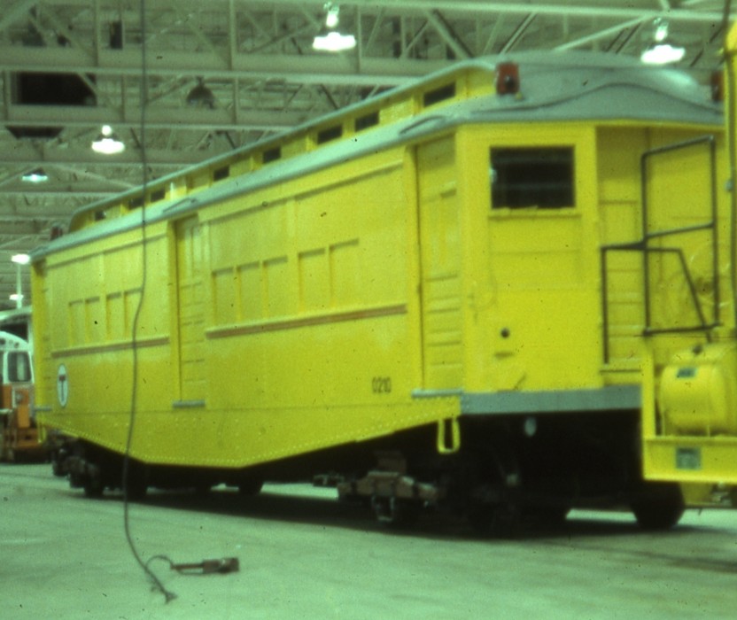 Photo of MBTA Orange Line Work Car 0210