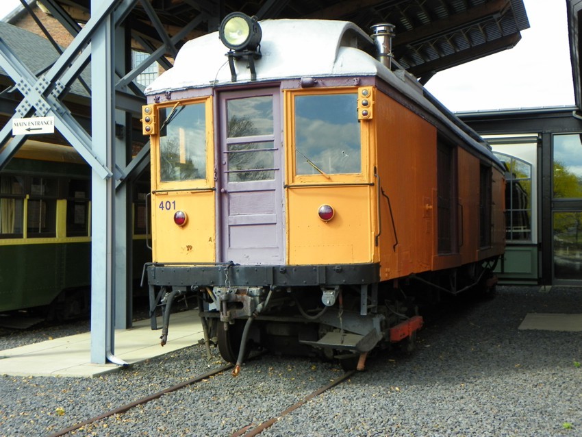 Photo of Philadelphia and Western Railway Co. 401 in Scranton, PA.