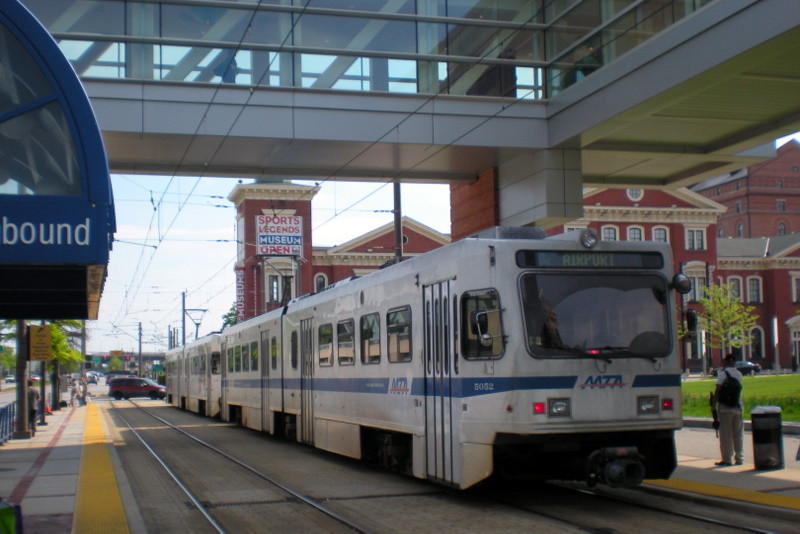 Photo of Light Rail at Convention Center