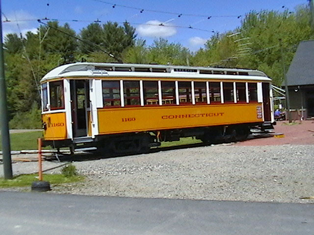 Photo of Connecticut Company 1160 at the Seashore Trolley Museum