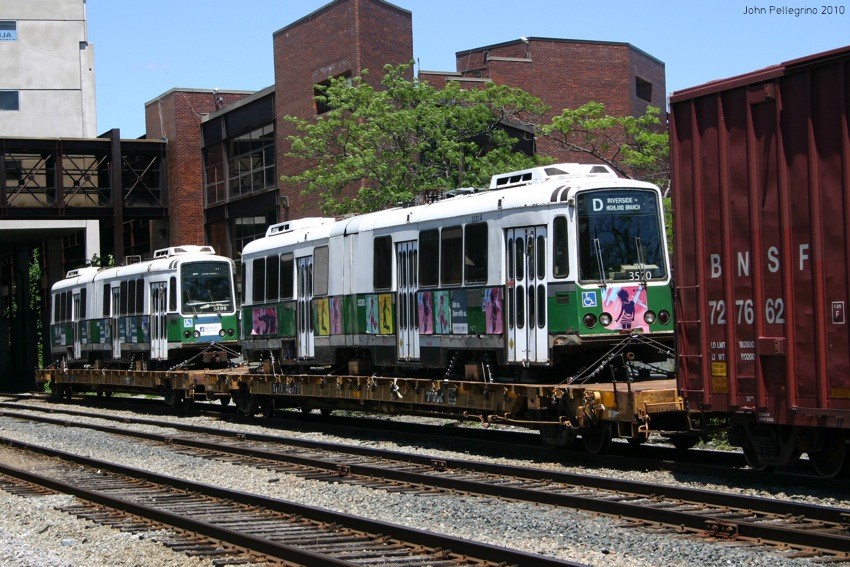 Photo of Boeing LRV's in Lowell, MA