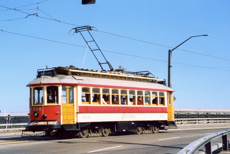 Photo of Portland Historic Trolley #514