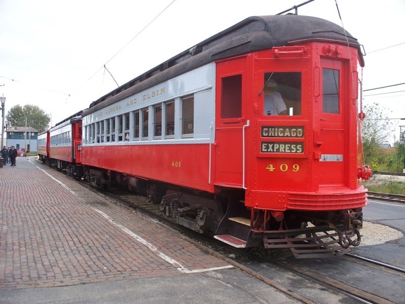 Photo of Chicago Aurora & Elgin 409 - Illinois Railway Museum