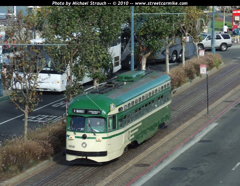 Photo of San Francisco Muni PCC 1050
