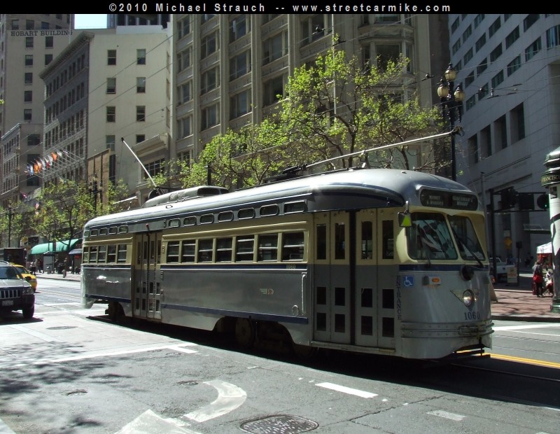 Photo of San Francisco Muni PCC 1060