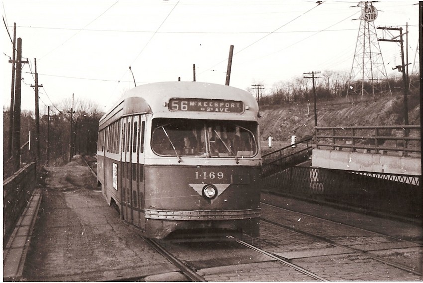 Photo of Pittsburgh Railways PCC on Route 56