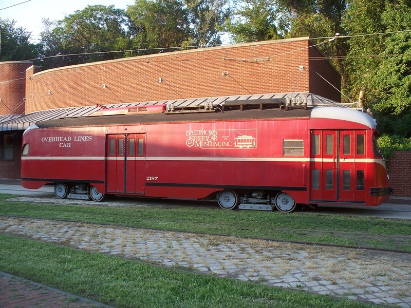 Photo of Baltimore Streetcar Museum - line car 2187
