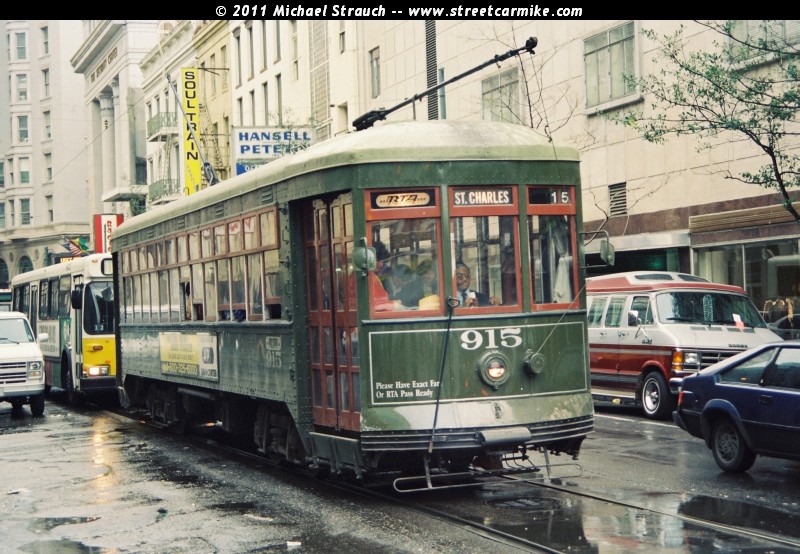 Photo of New Orleans Perley Thomas car no. 915