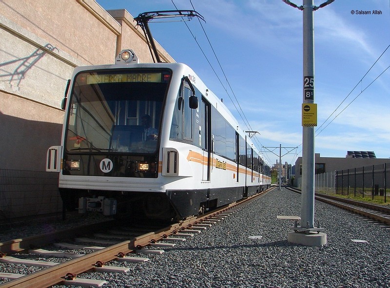 Photo of LACMTA Gold Line light rail system Los Angeles