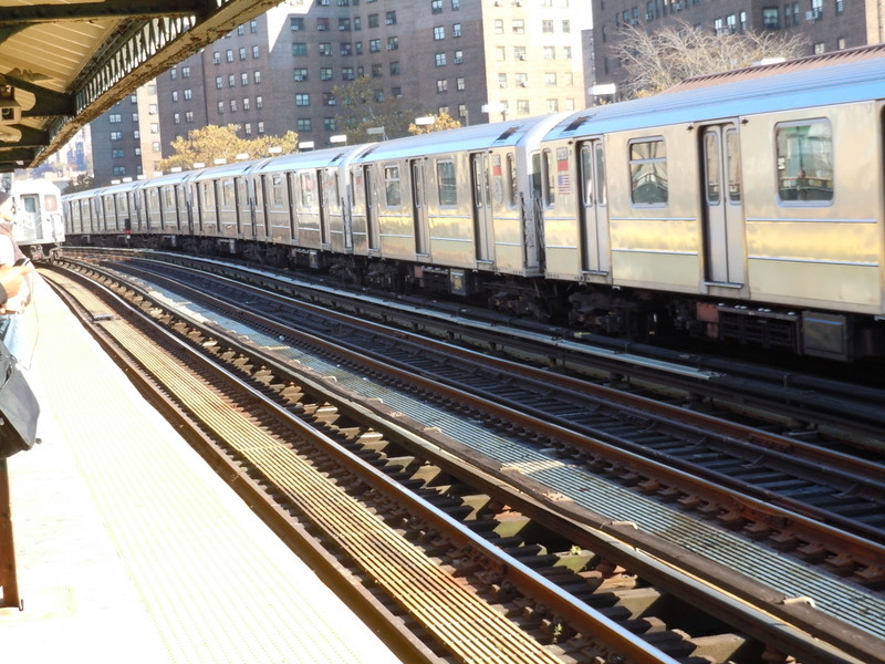 Photo of One long 1 train.