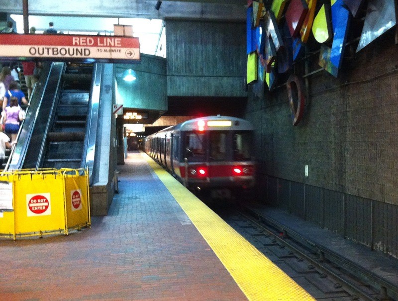 Photo of Red Line on the T