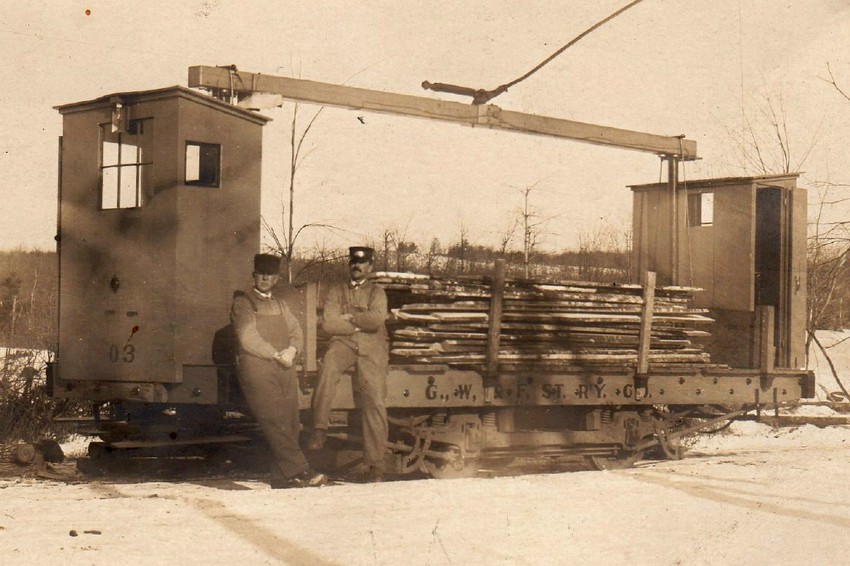Photo of M. O. W. Car Gardner - Westminster Street Railway