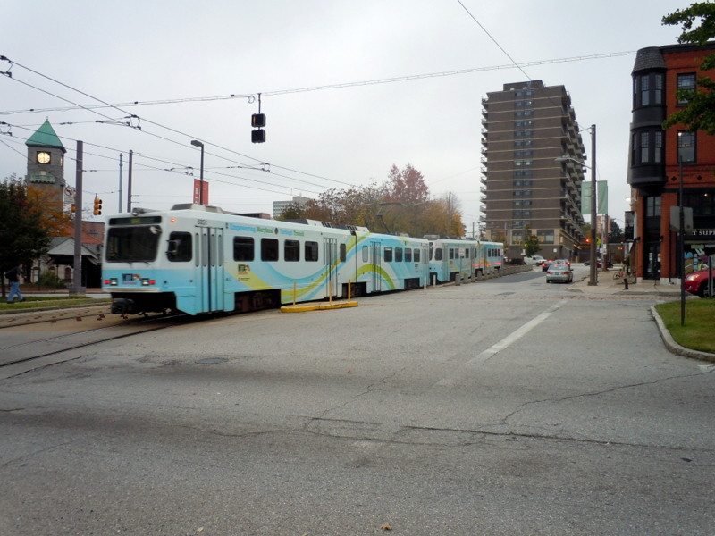 Photo of Light Rail at  Mt. Royal Avenue, Baltimore, MD
