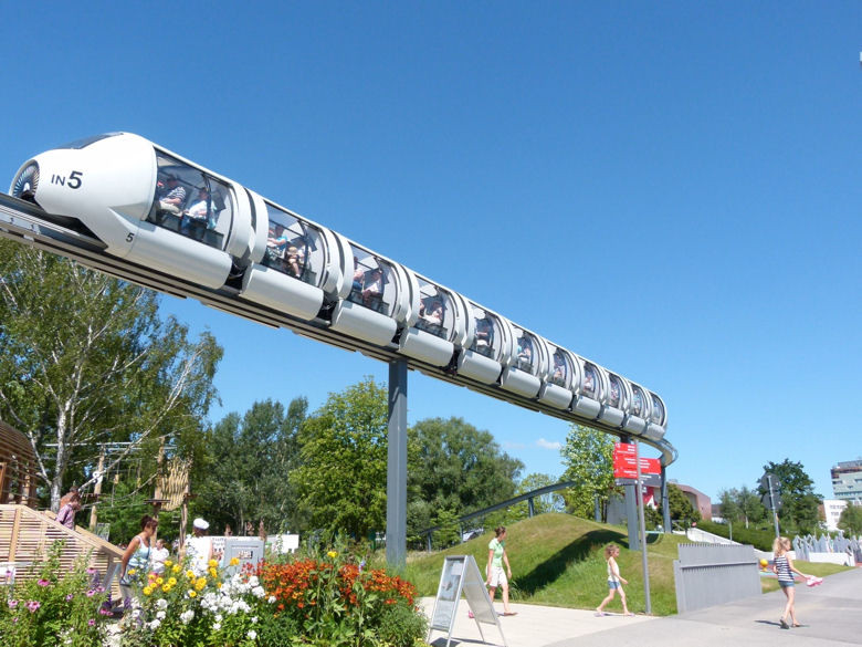 Photo of Mono-rail at Wilhelmsburg, Hamburg