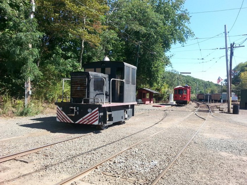 Photo of GE 23 ton at the Shoreline Trolley Museum