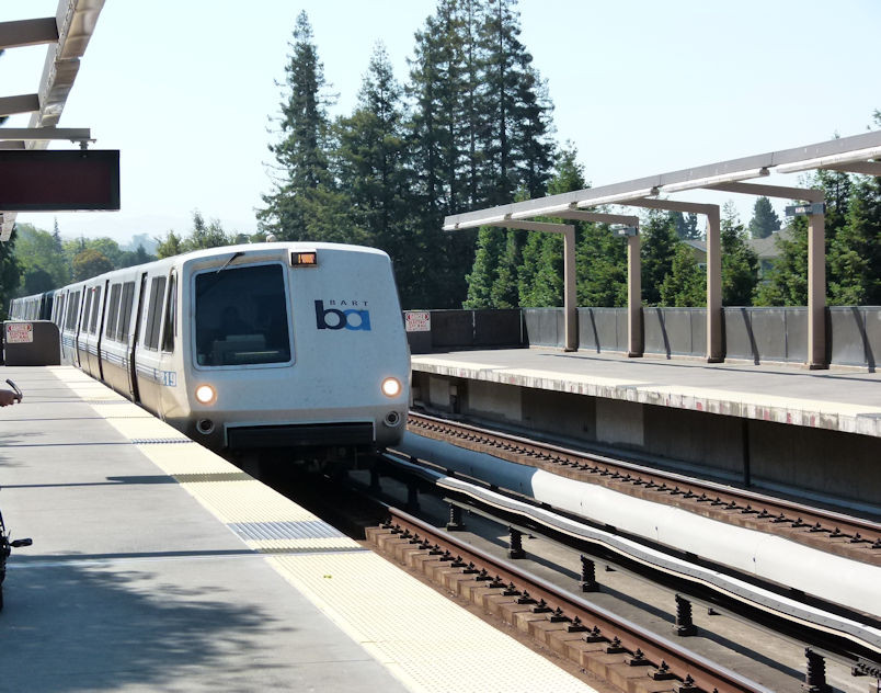 Photo of Incoming BART