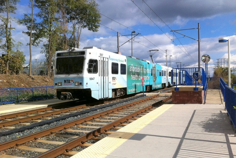 Photo of Fall Day on the Light Rail