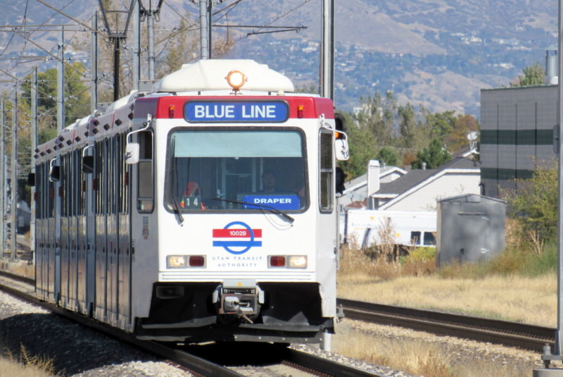 Photo of TRAX Blue Line