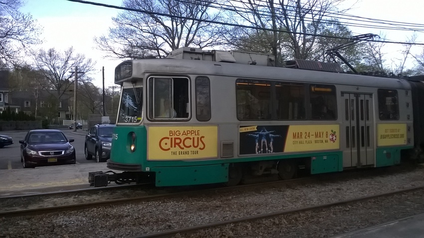 Photo of Green Line heading to Riverside