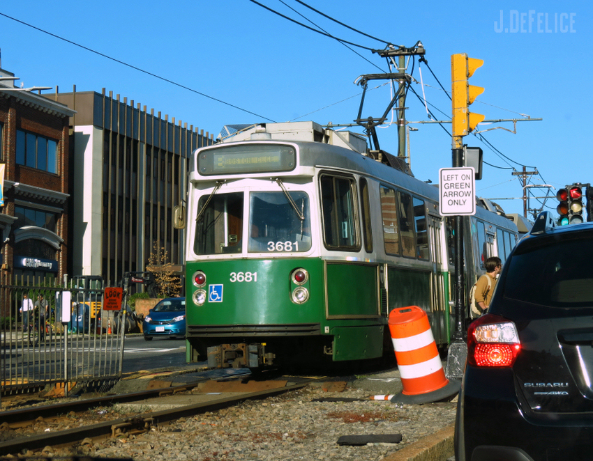Photo of MBTA on Commonwealth Ave, Boston