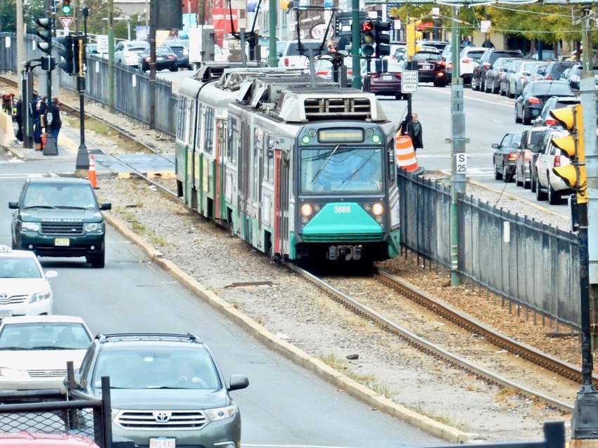 Photo of Boston's Green Line