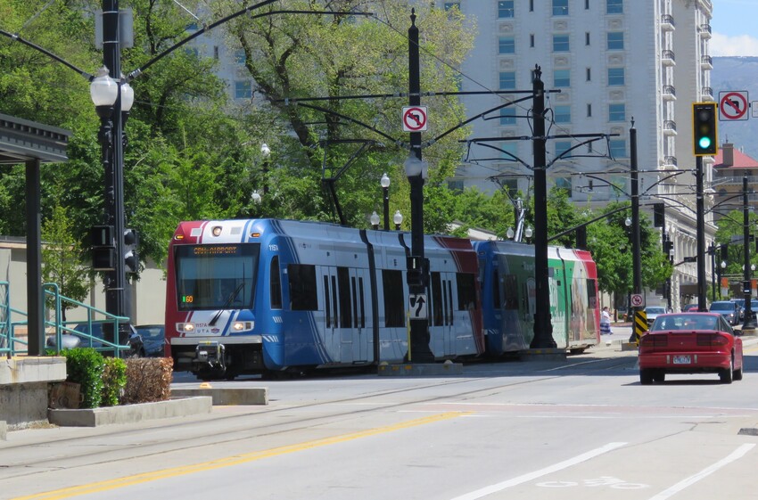 Photo of UTA Tram Action
