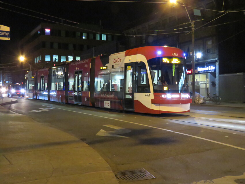 Photo of Early evening streetcar action