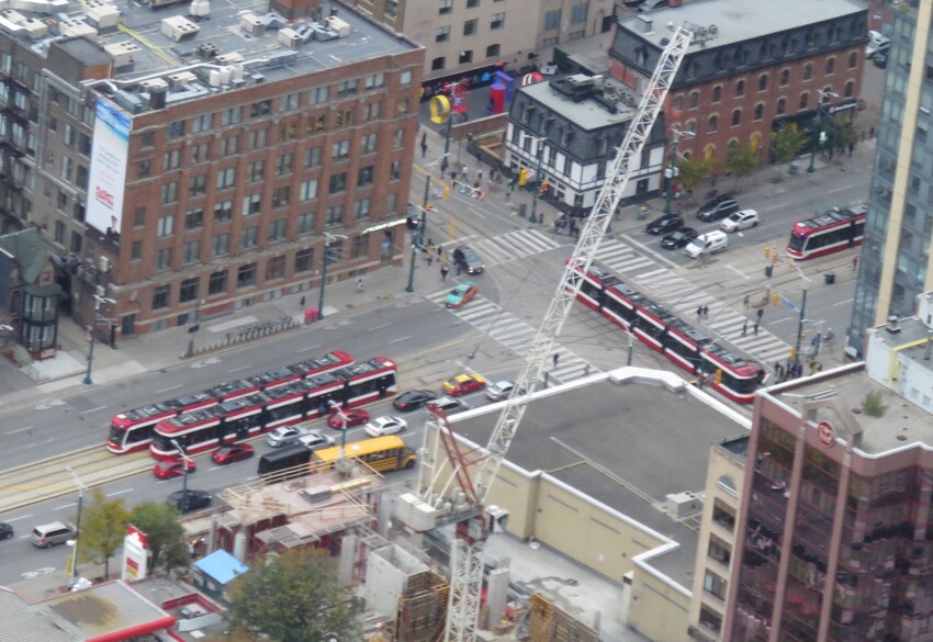 Photo of Four-way Streetcar Action