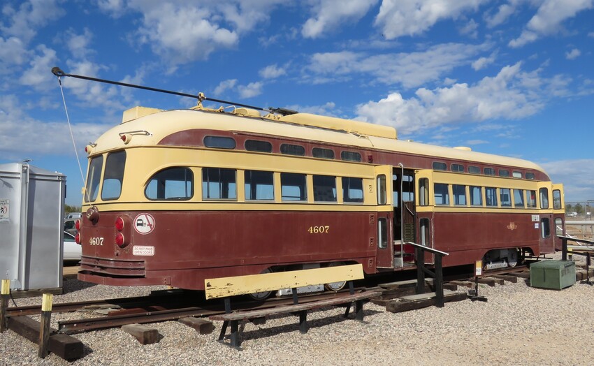 Photo of Former Toronto Transit Commission trolley #4536