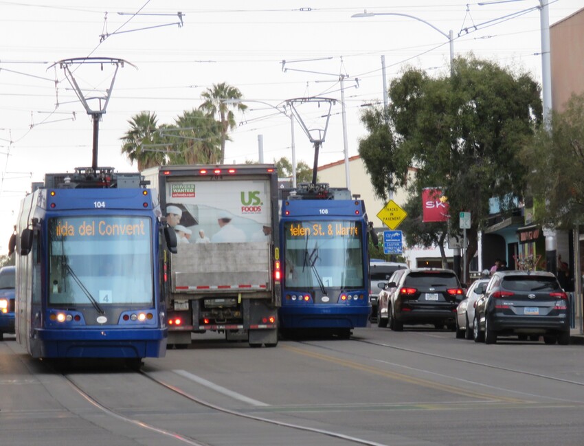 Photo of Two Way Streetcar action