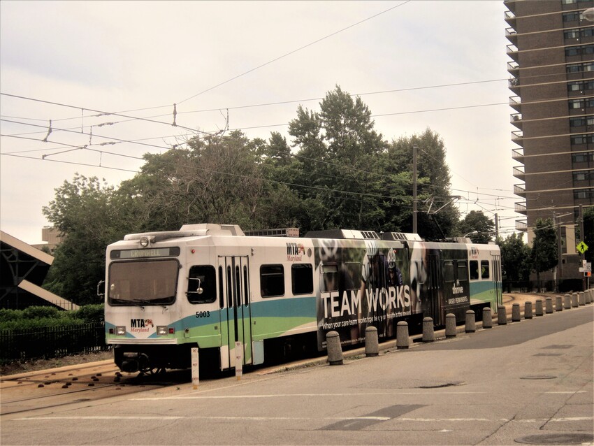 Photo of Baltimore Light Rail